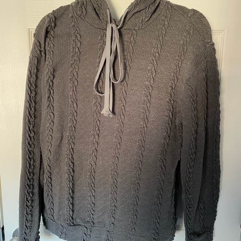 Gray sweater